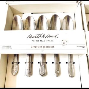 5 Spoons Appetizer Magnolia Antique Farmhouse NWT